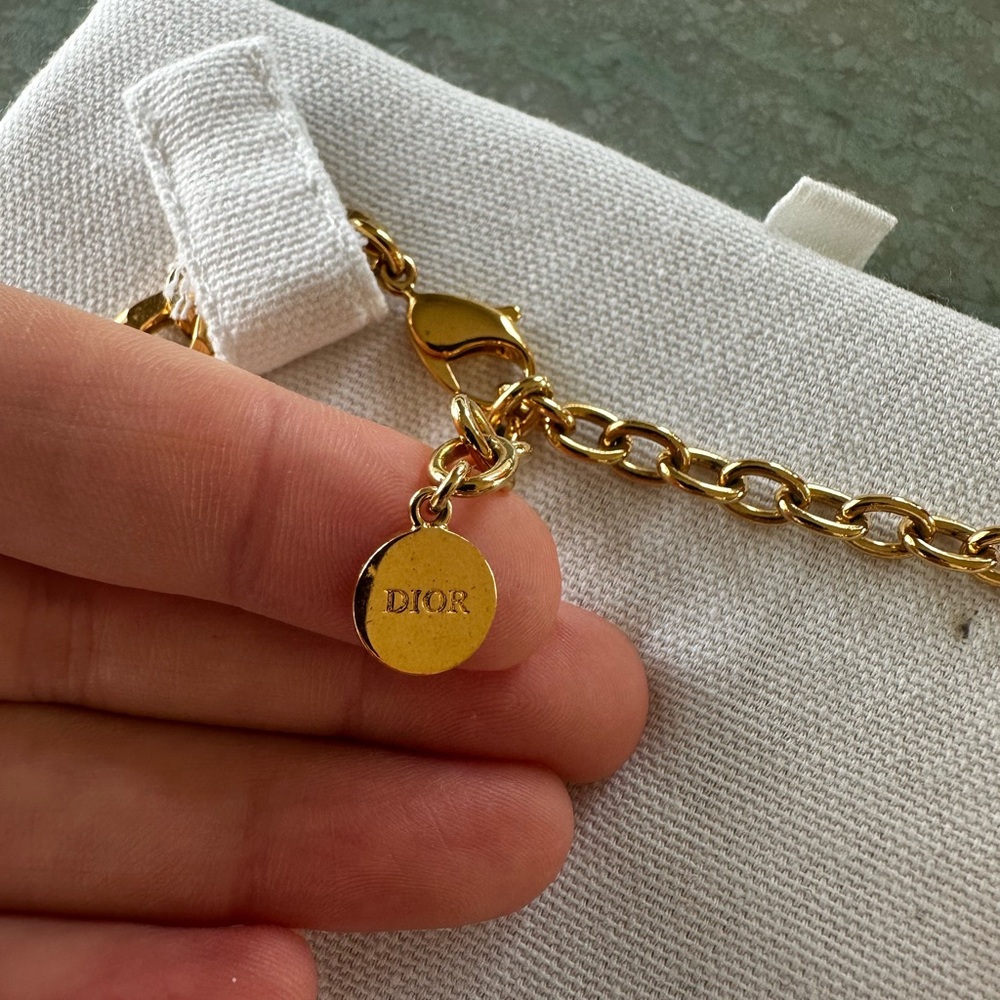 Dior Gold Choker - Picture 5 of 7
